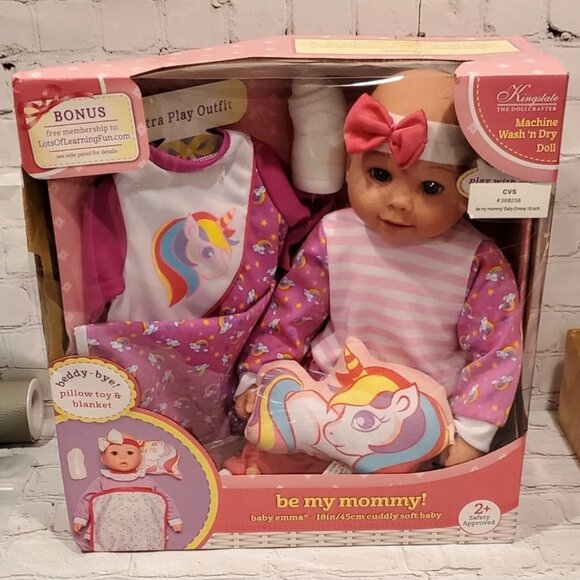 New 18 inch baby doll with extra outfit - Picture 1 of 1